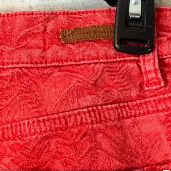 Anthropologie Pilcro and the Letterpress High Rise Skinny Ankle Jeans Sz 30 Red - Picture 11 of 14